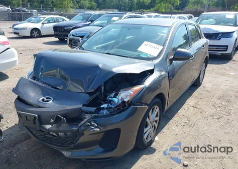 2013 Mazda Mazda3 I Touring from USA, damaged, VIN JM1BL1LP7D1781839